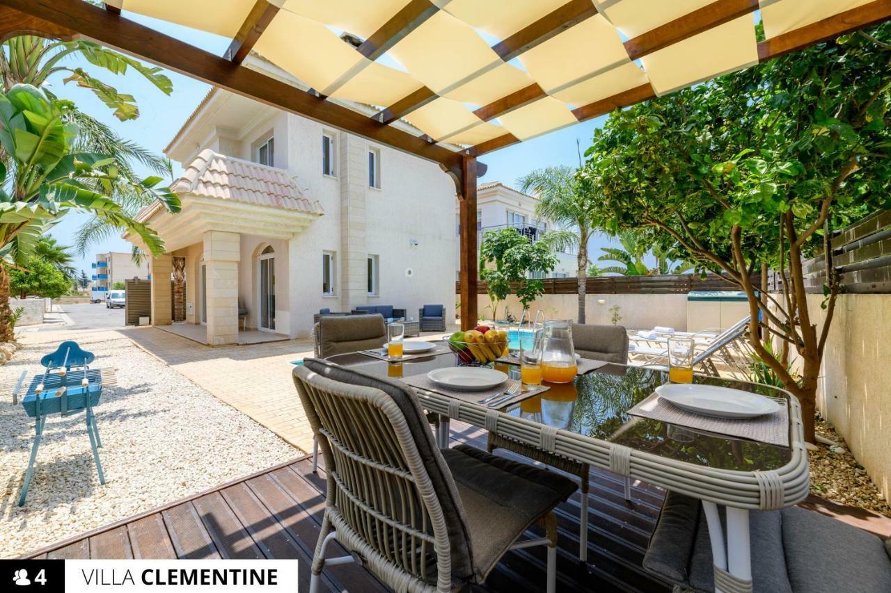 Blue Water Bay Villas Paralimni Ngoại thất bức ảnh