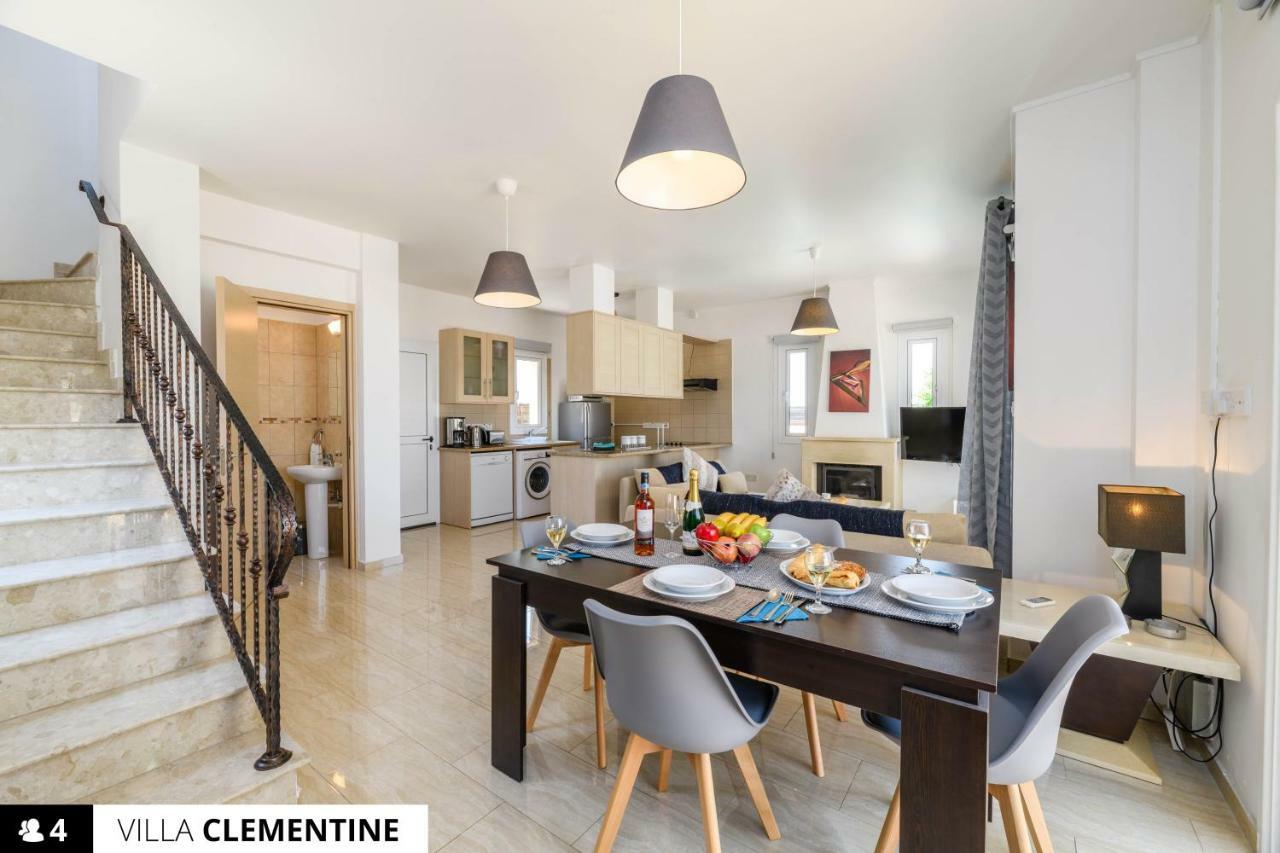 Blue Water Bay Villas Paralimni Ngoại thất bức ảnh