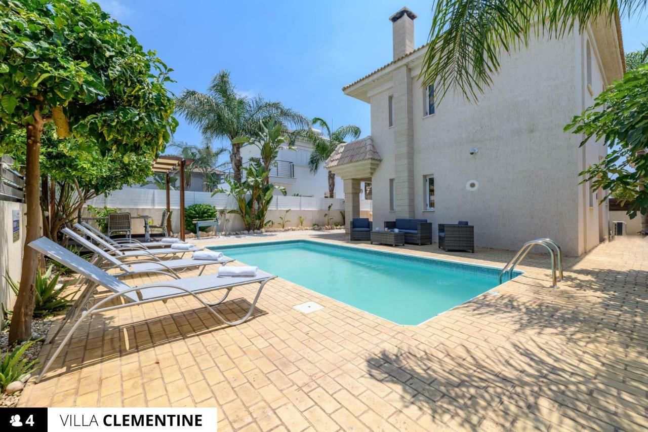 Blue Water Bay Villas Paralimni Ngoại thất bức ảnh